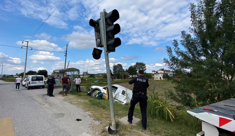 Karaman yolunda kaza