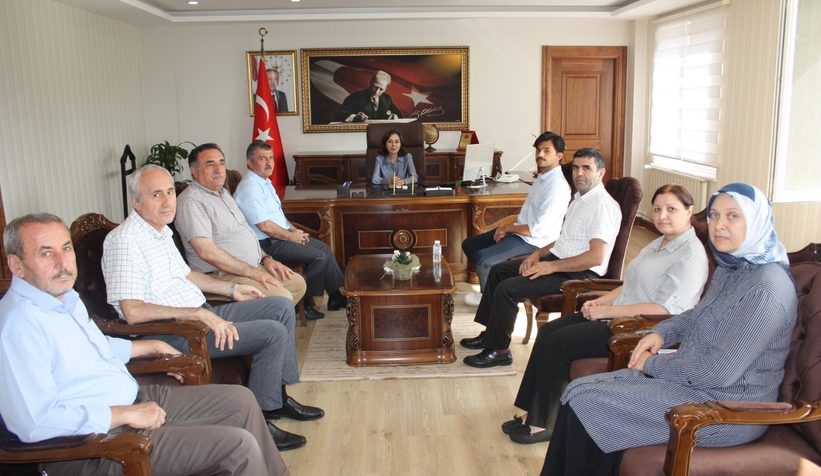 Karapürçek Kaymakamı veda etti