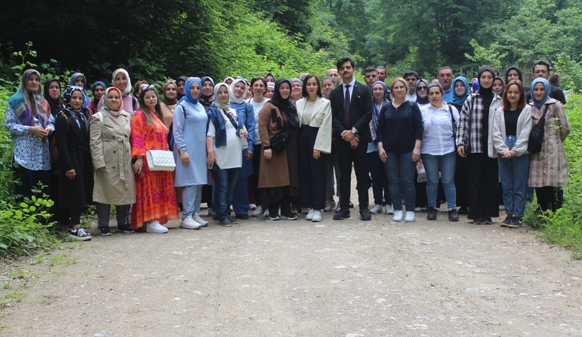 Karapürçek'te doğa yürüyüşü yapıldı