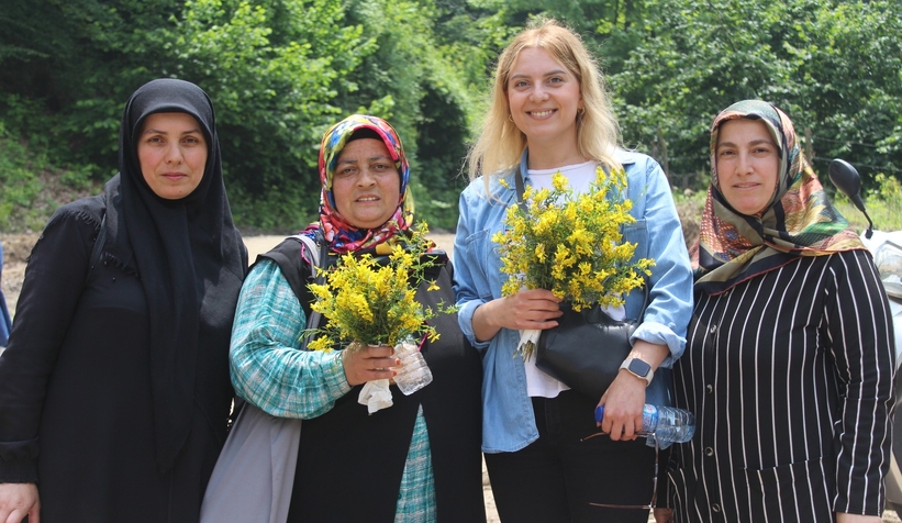 Karapürçek'te doğa yürüyüşü yapıldı