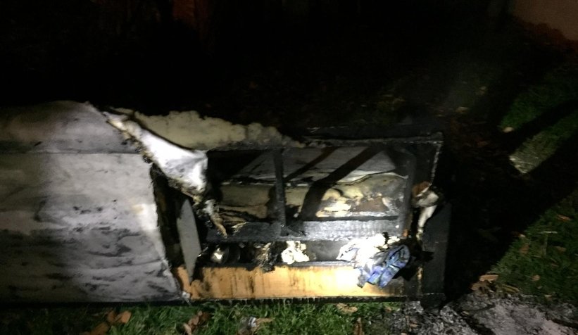 Karapürçek'te yangın