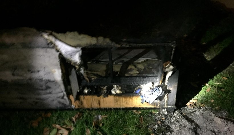 Karapürçek'te yangın