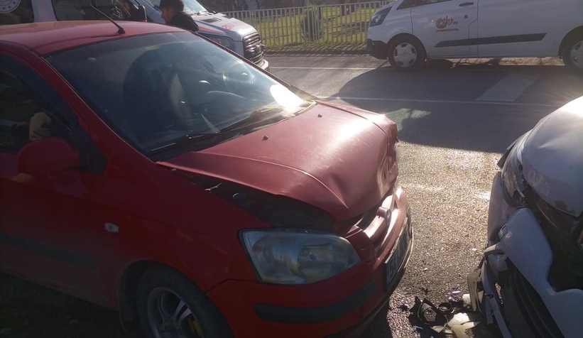 Karapürçek yolunda kaza