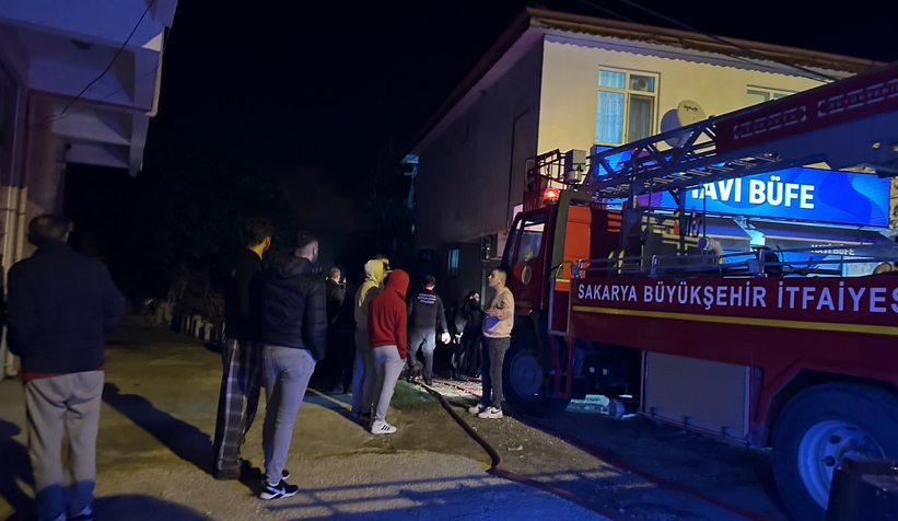 Karapürçekte yangın