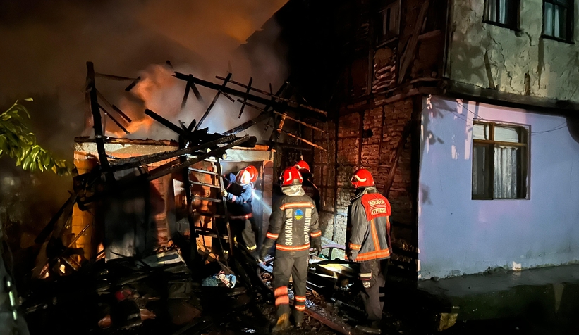 Karapürçekte yangın