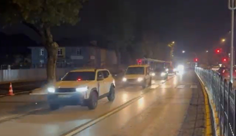 Karasu'da kanlı infazın failleri yakalanma anı kamerda