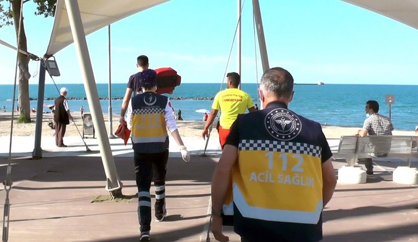 Karasu'da panik anları; Ölümün kıyısından aldılar