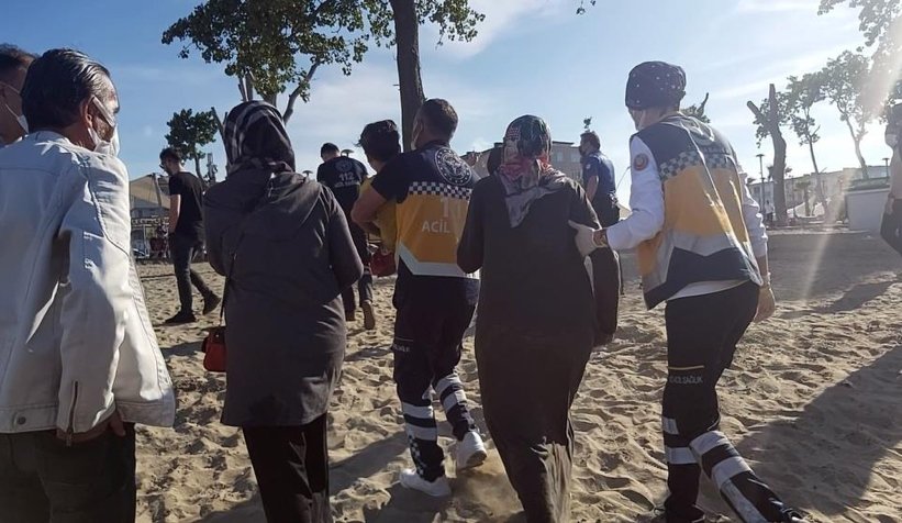 Karasu'da panik anları; Ölümün kıyısından aldılar