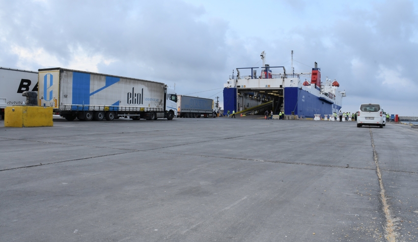 Karasu'da Ro Ro seferleri başladı