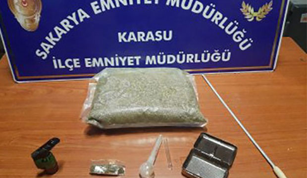 Karasu'da uyuşturucu operasyonu 