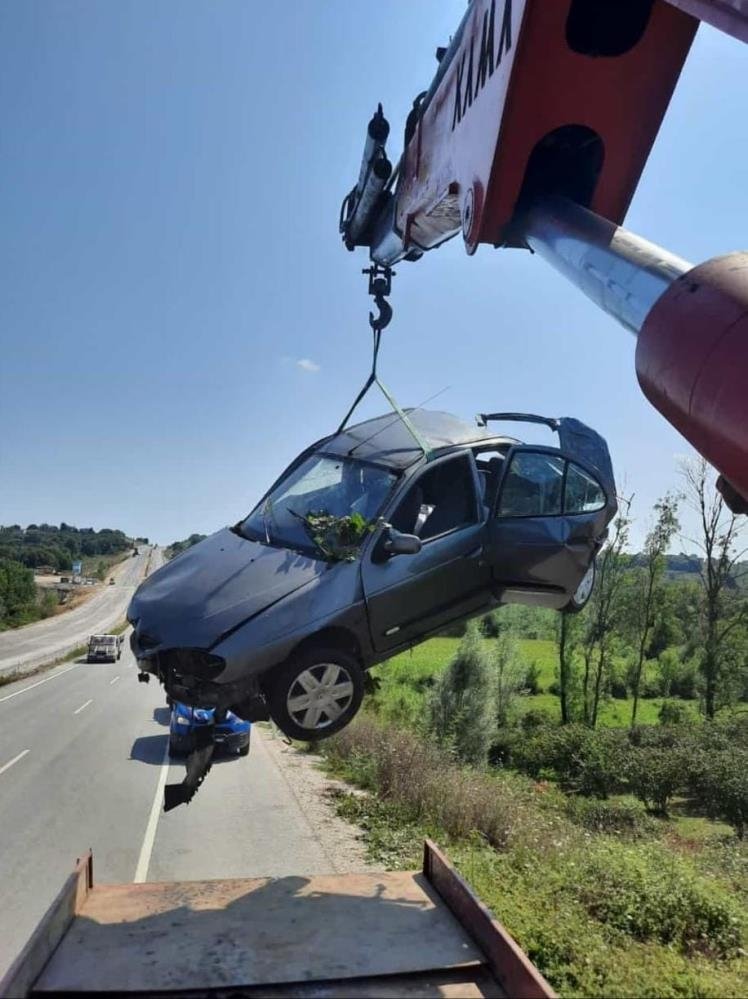 Karasu'daki feci kazada ölen kişinin kimliği belli oldu