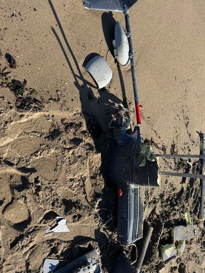 Karasu sahilinde İHA alarmı