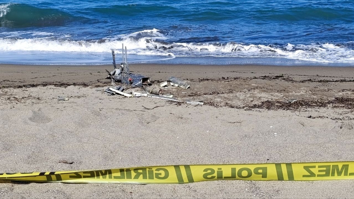 Karasu sahilinde İHA alarmı