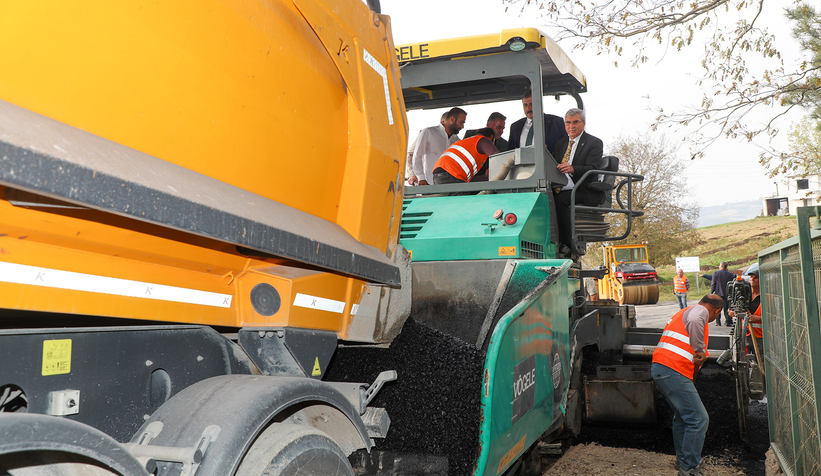 Karasu ve Kaynarca'da dev asfalt hamlesi başladı