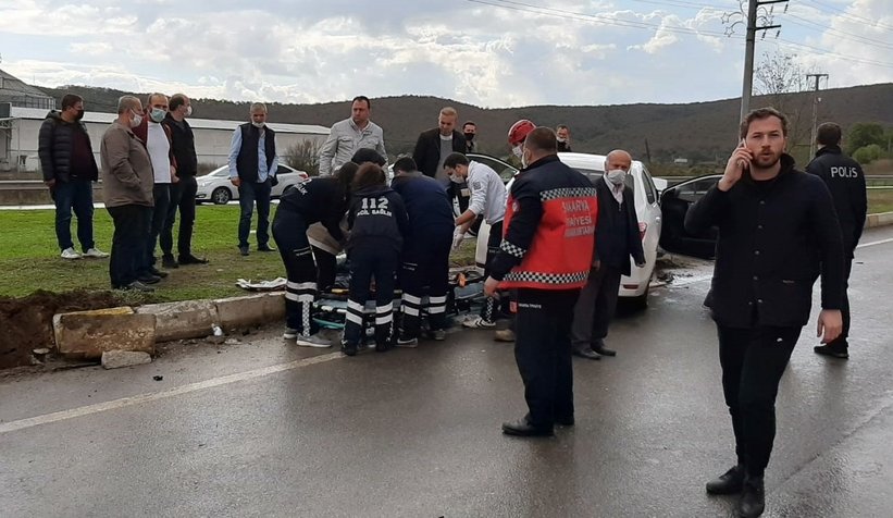 Karasu yolu savaş alanına döndü: 8 yaralı