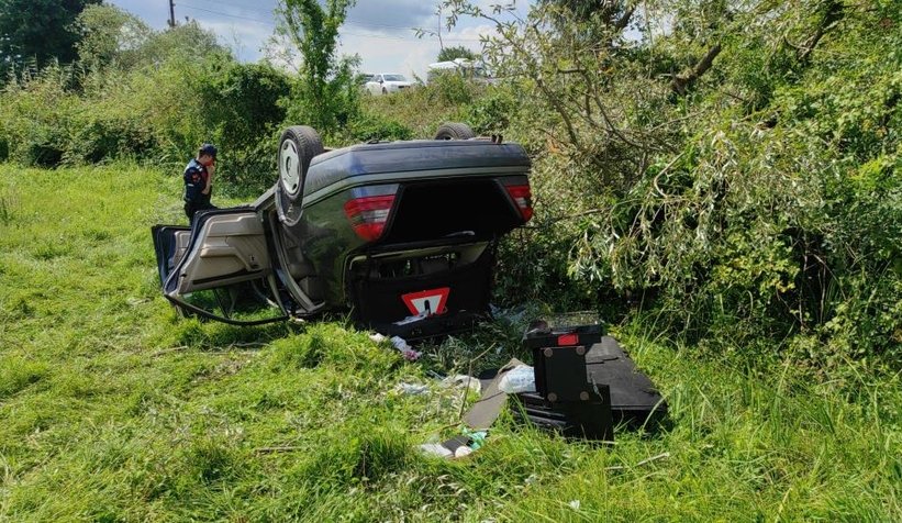 Karasu yolunda feci kaza: 3 yaralı