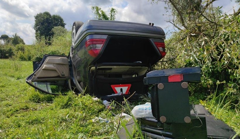 Karasu yolunda feci kaza: 3 yaralı