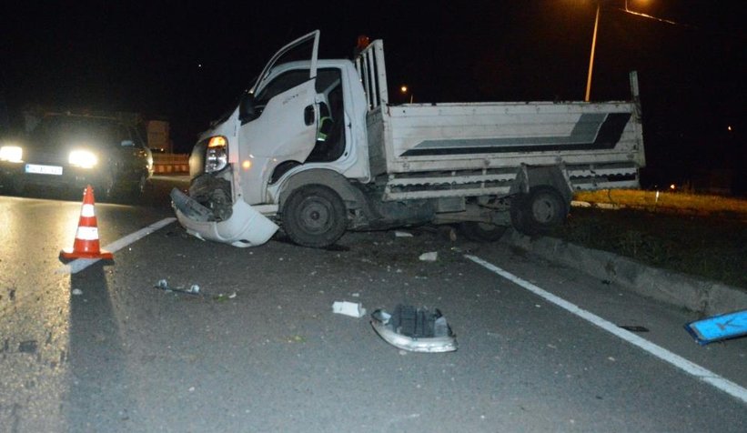 Karasu yolunda kaza: 3 yaralı