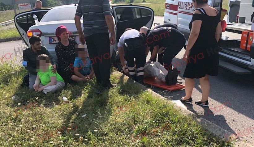 Karasu yolunda kaza: 3 yaralı