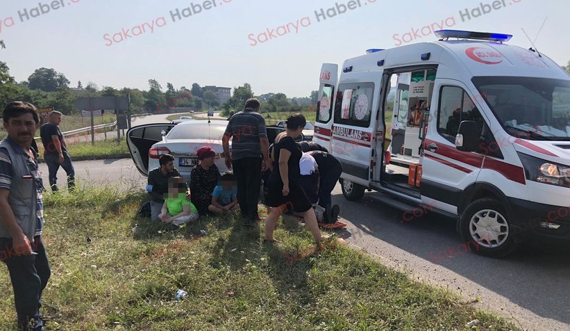 Karasu yolunda kaza: 3 yaralı