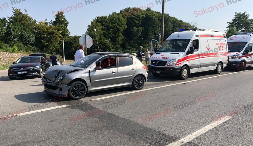 Karasu yolunda kaza: 3 yaralı