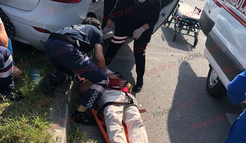 Karasu yolunda kaza: 3 yaralı