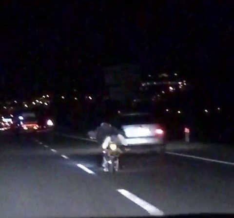 Karasu yolunda ölüme meydan okudu