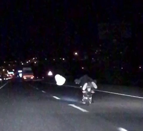 Karasu yolunda ölüme meydan okudu