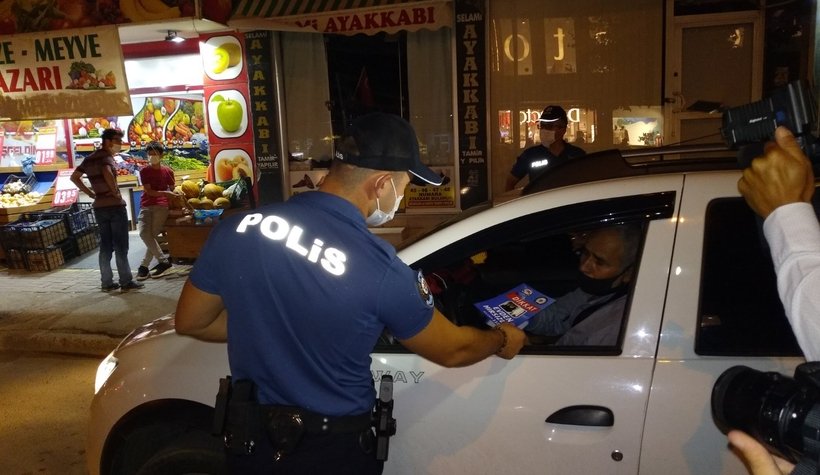 Karasu’da 8 ayrı noktada 70 polis ile denetim