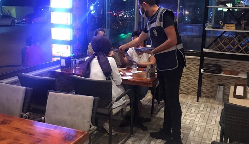 Karasu’da 8 ayrı noktada 70 polis ile denetim