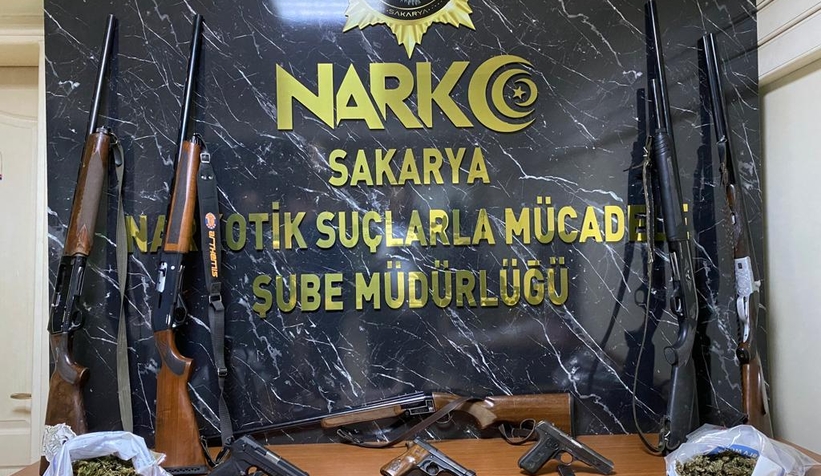 Karasu’da uyuşturucu operasyonu 