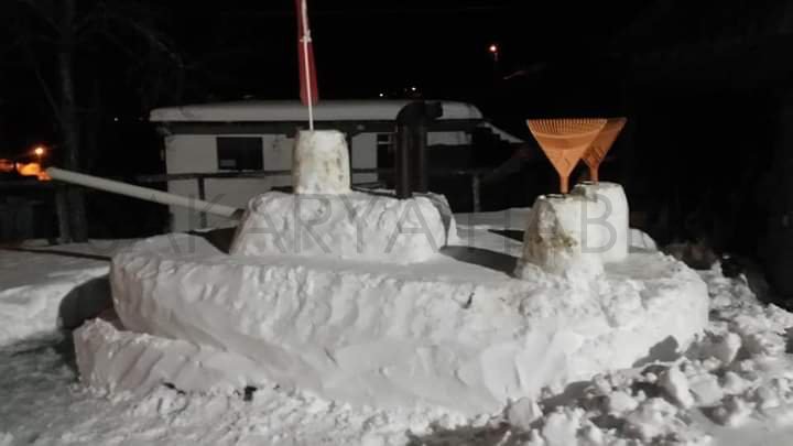 Kardan çıkarma botu yaptı