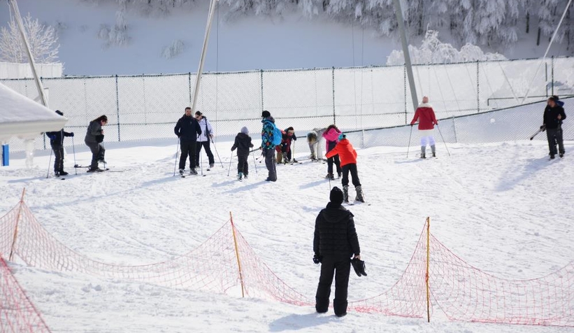 Kartepe'de kayak keyfi