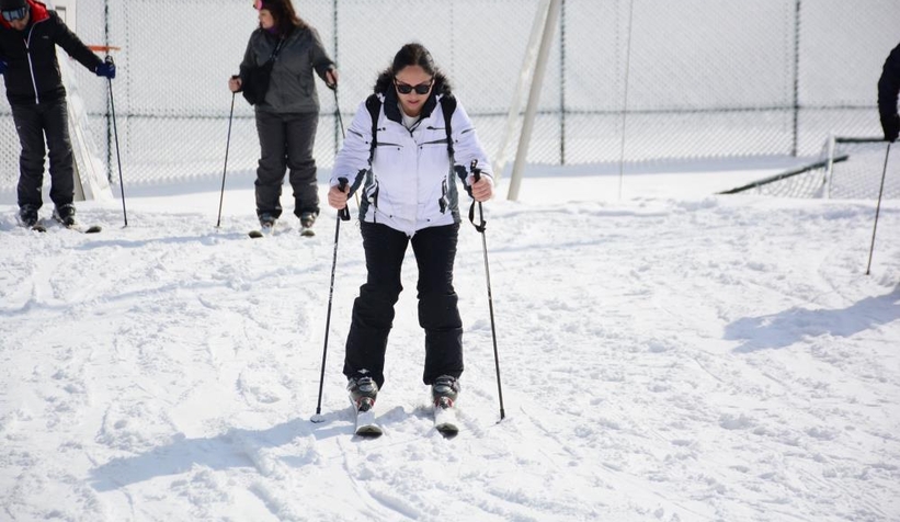 Kartepe'de kayak keyfi