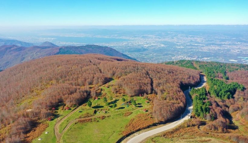 Kartepe sonbaharda rengarenk