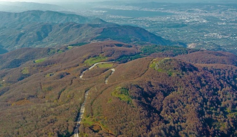 Kartepe sonbaharda rengarenk
