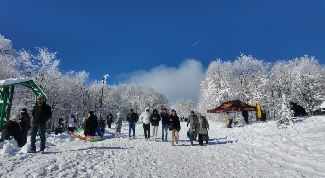 Kartepe'ye akın ettiler