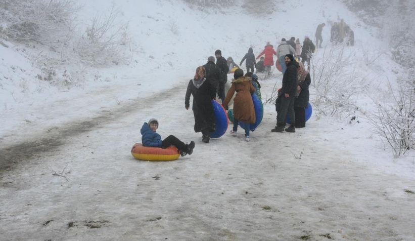 Kartepe'ye akın ettler