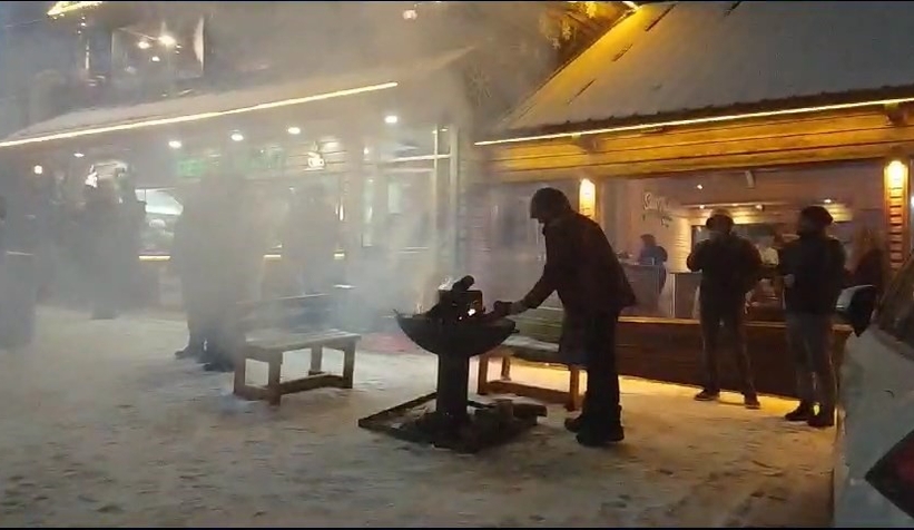 Kartepe’de kar yağışı etkili oluyor