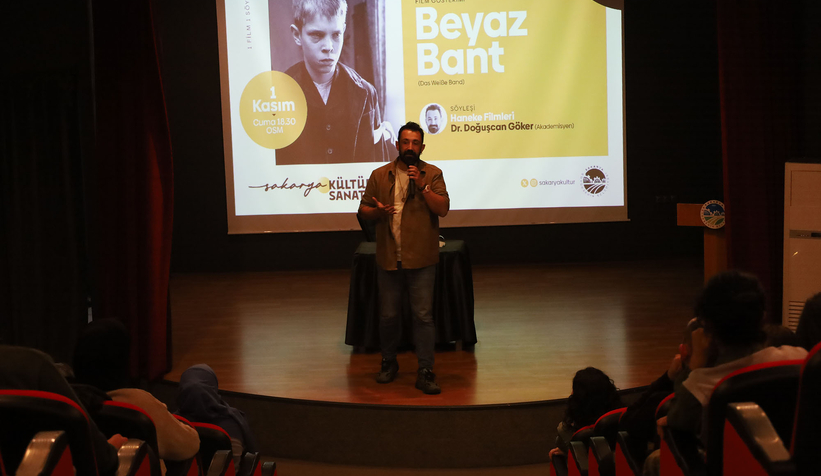 Kasım kültür sanat etkinlikleri film gösterimi ve söyleşi ile başladı