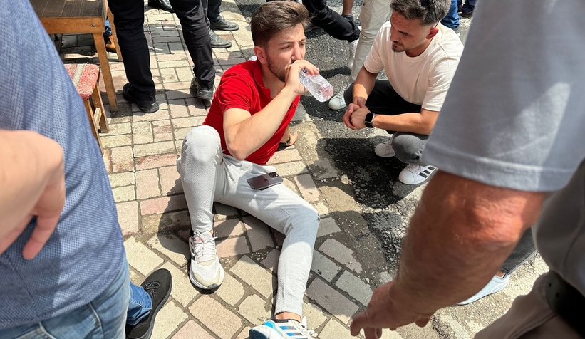 Kasksız sürücü bayram günü ölümden döndü