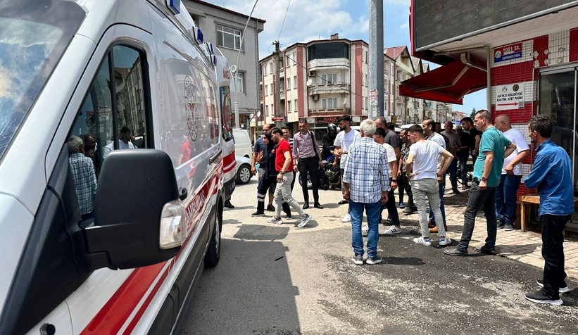 Kasksız sürücü bayram günü ölümden döndü