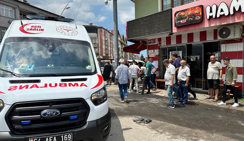 Kasksız sürücü bayram günü ölümden döndü