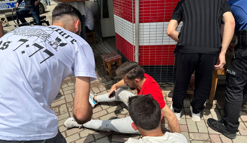 Kasksız sürücü bayram günü ölümden döndü