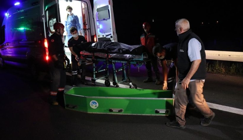 Katarlı öğrenciler kaza yaptı: 1 ölü, 3 yaralı