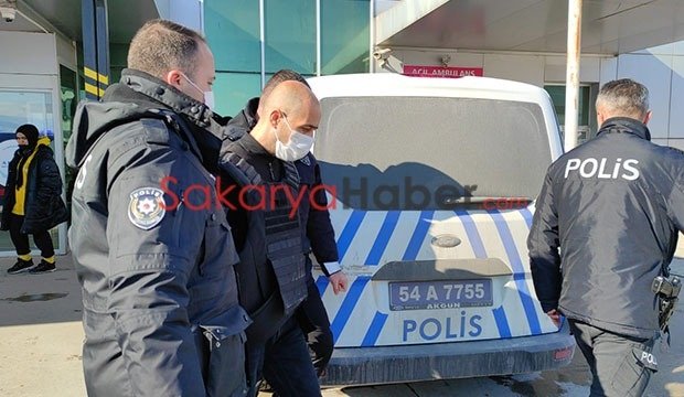 Katil zanlısı çelik yelekle adliyeye sevk edildi