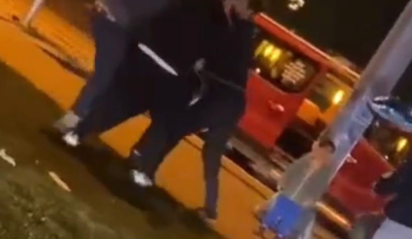 Kavşak boks ringine döndü