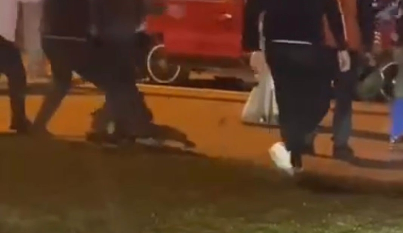 Kavşak boks ringine döndü