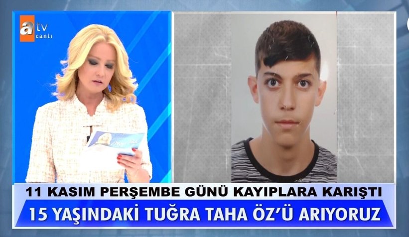 Kayıp Tuğra'nın ailesi Müge Anlı'dan yardım istedi