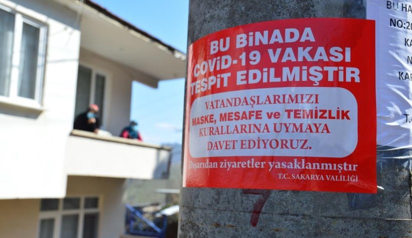 Kaymakamdan karantinadakilere ziyaret